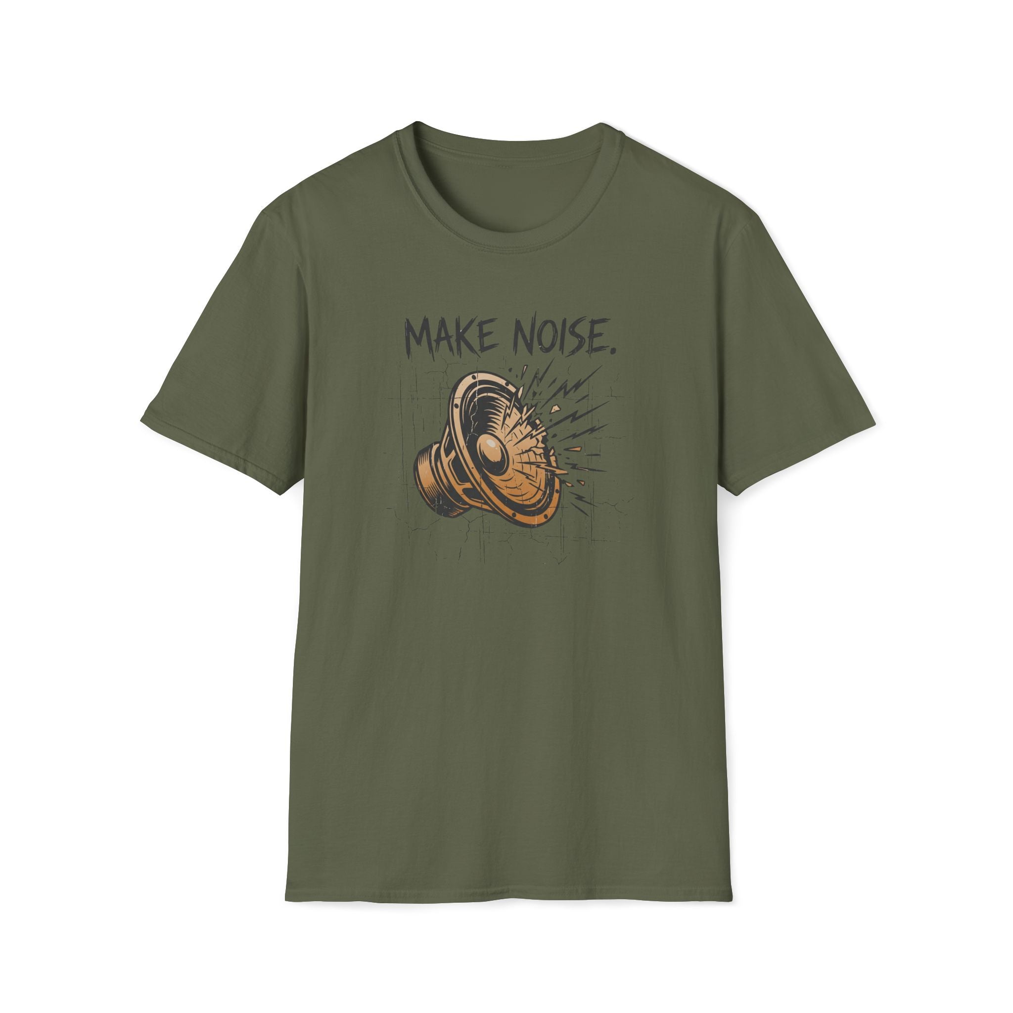 Make Noise Speaker Graphic T‑Shirt