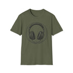 Headphones BW T-Shirt