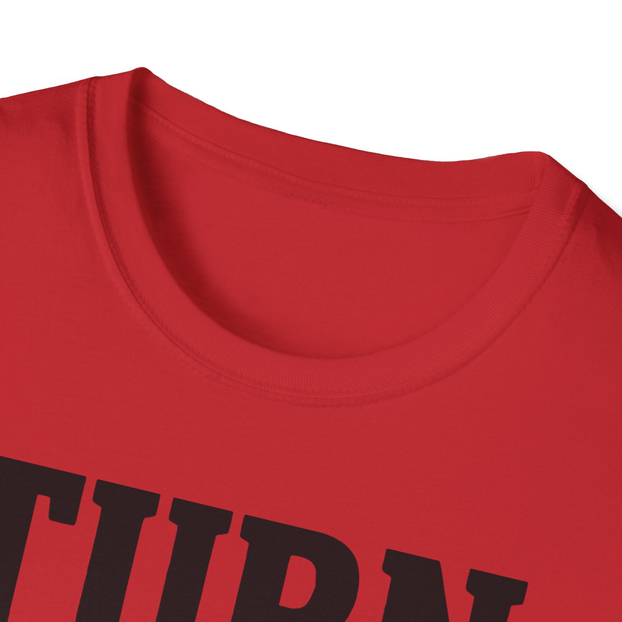 Turn It Up Blue Speakers T-Shirt - Turn Up the Volume Retro Tee