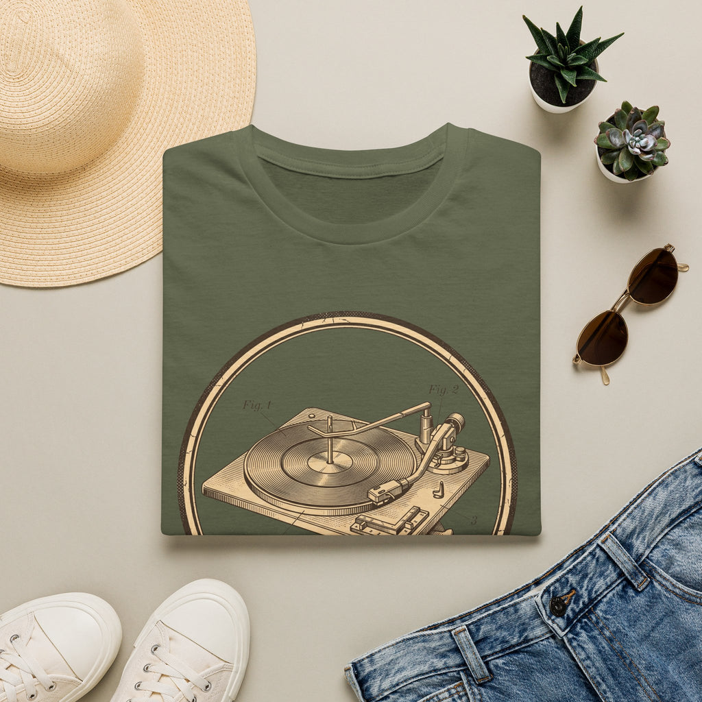 Turntable Vintage Record Player T-Shirt