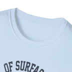 Analog Division T‑Shirt — Dept. of Surface Noise Retro Audio Tee