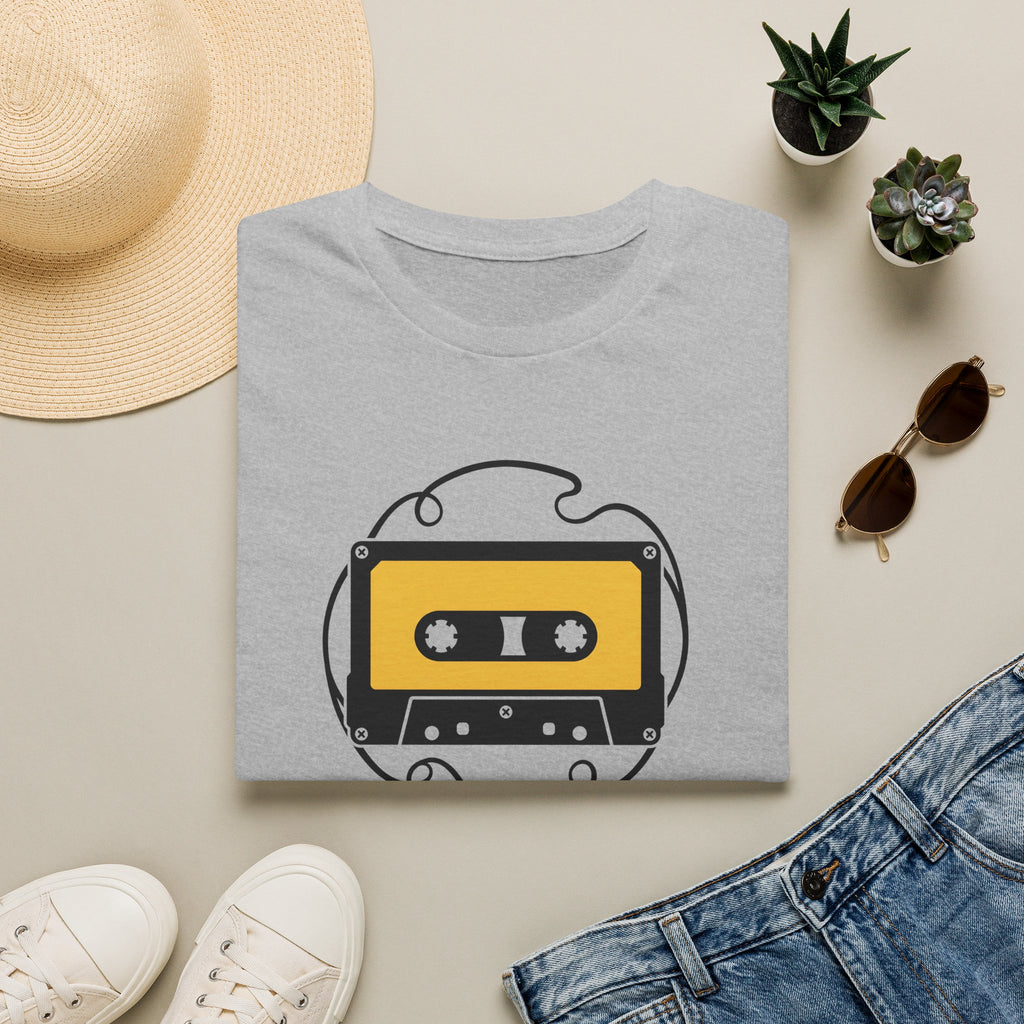 Retro Cassette Tape T-Shirt — Vintage Music Tee