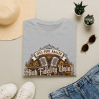 High Fidelity Union T-Shirt — 100% Pure Analog Vintage Music Tee