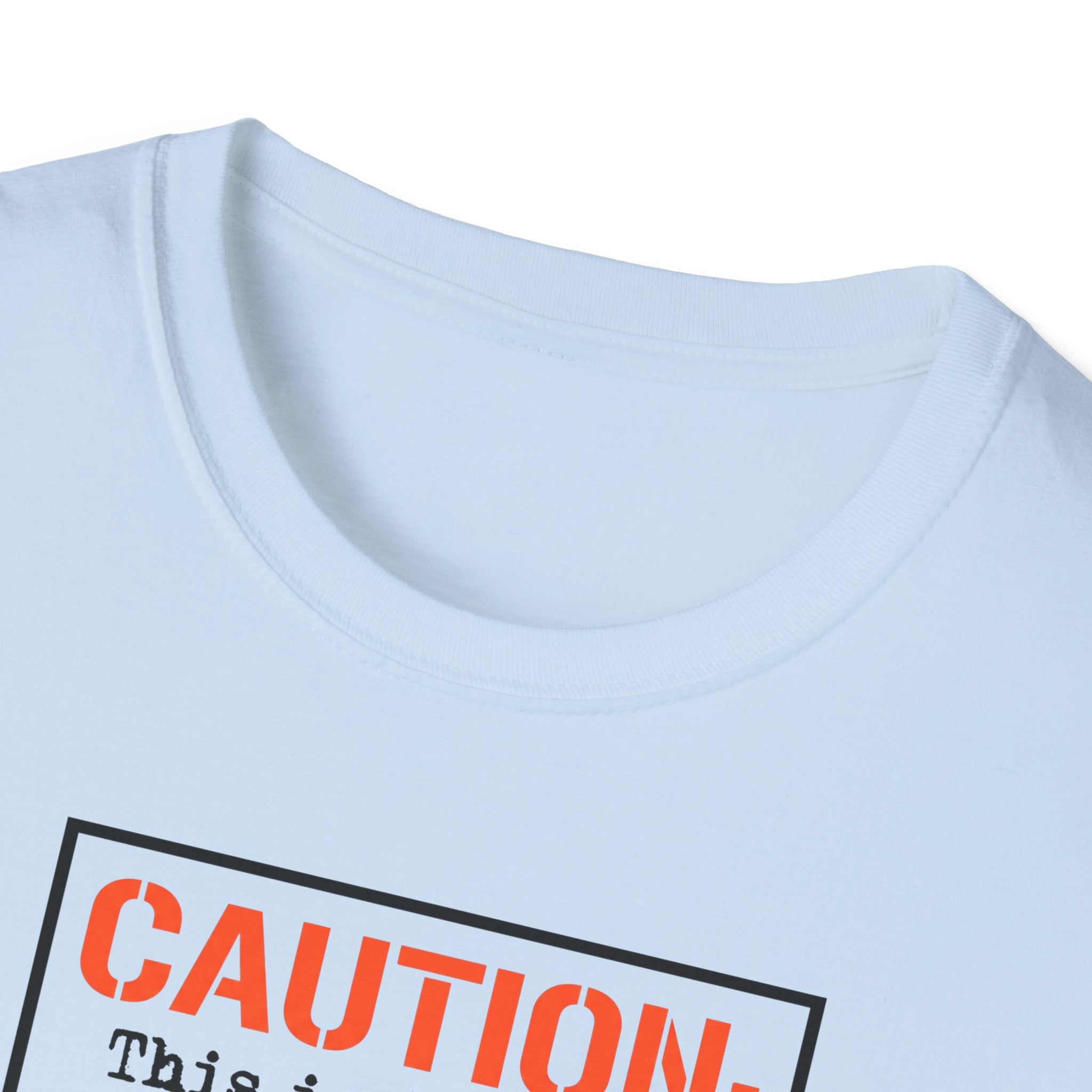 Caution: Will Lecture on Benefits of Gold‑Plated Connectors — Graphic T‑Shirt