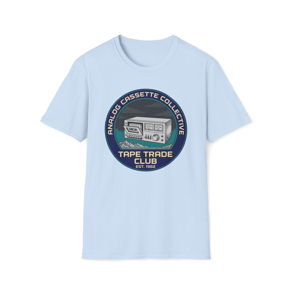 Cassette Tape Club T-Shirt — "Analog Cassette Collective" Retro Tee