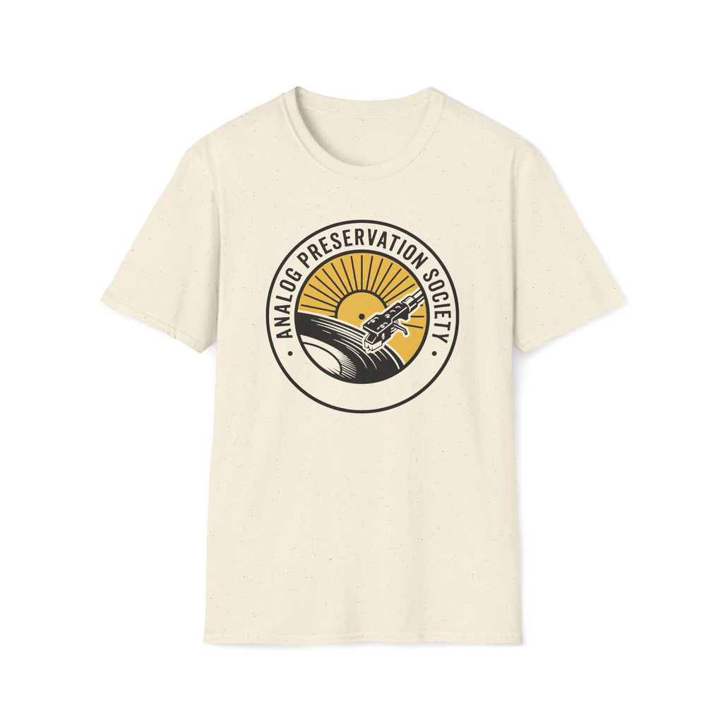 Analog Preservation Society T-Shirt — Vintage Vinyl Record Tee