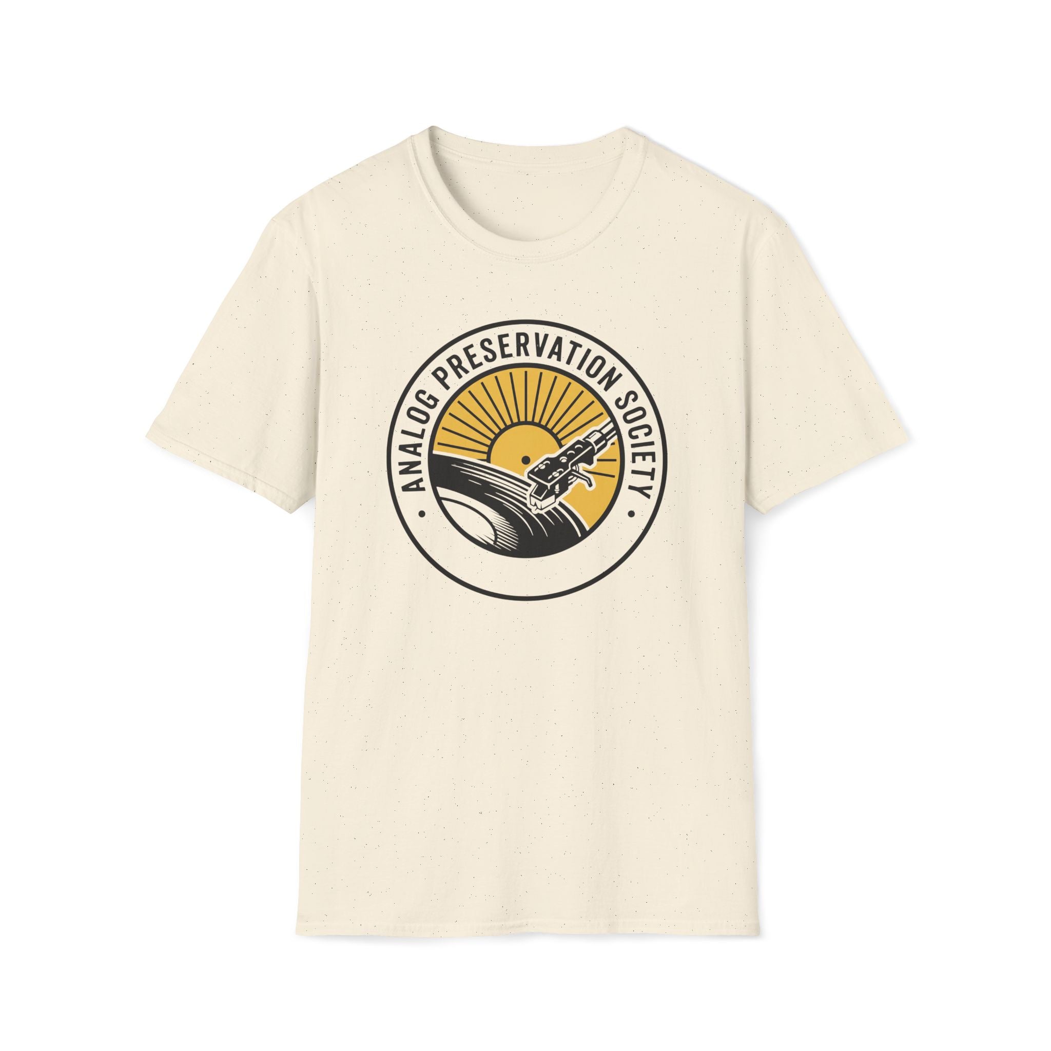 Analog Preservation Society T-Shirt — Vintage Vinyl Record Tee