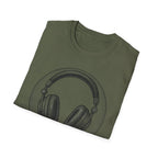 Headphones BW T-Shirt